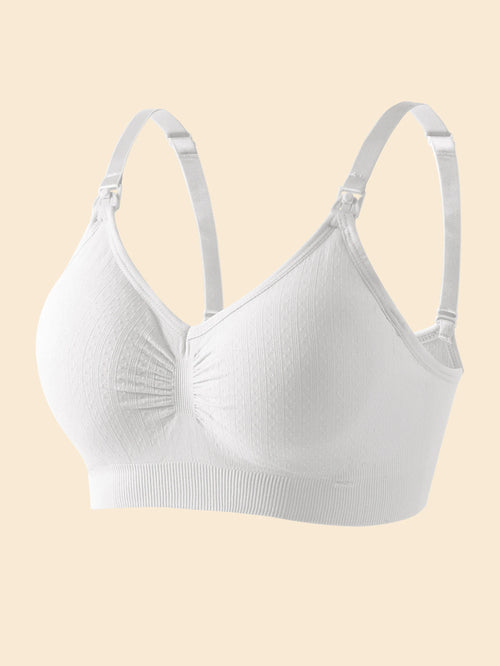 High Quality Single Handed Front Buckle Nursing Bra Breathable Women