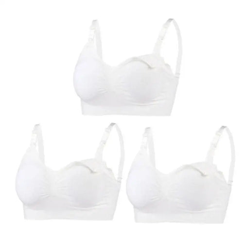 3pcs/Set High Quality Maternity Nursing Bras Cotton Breastfeeding