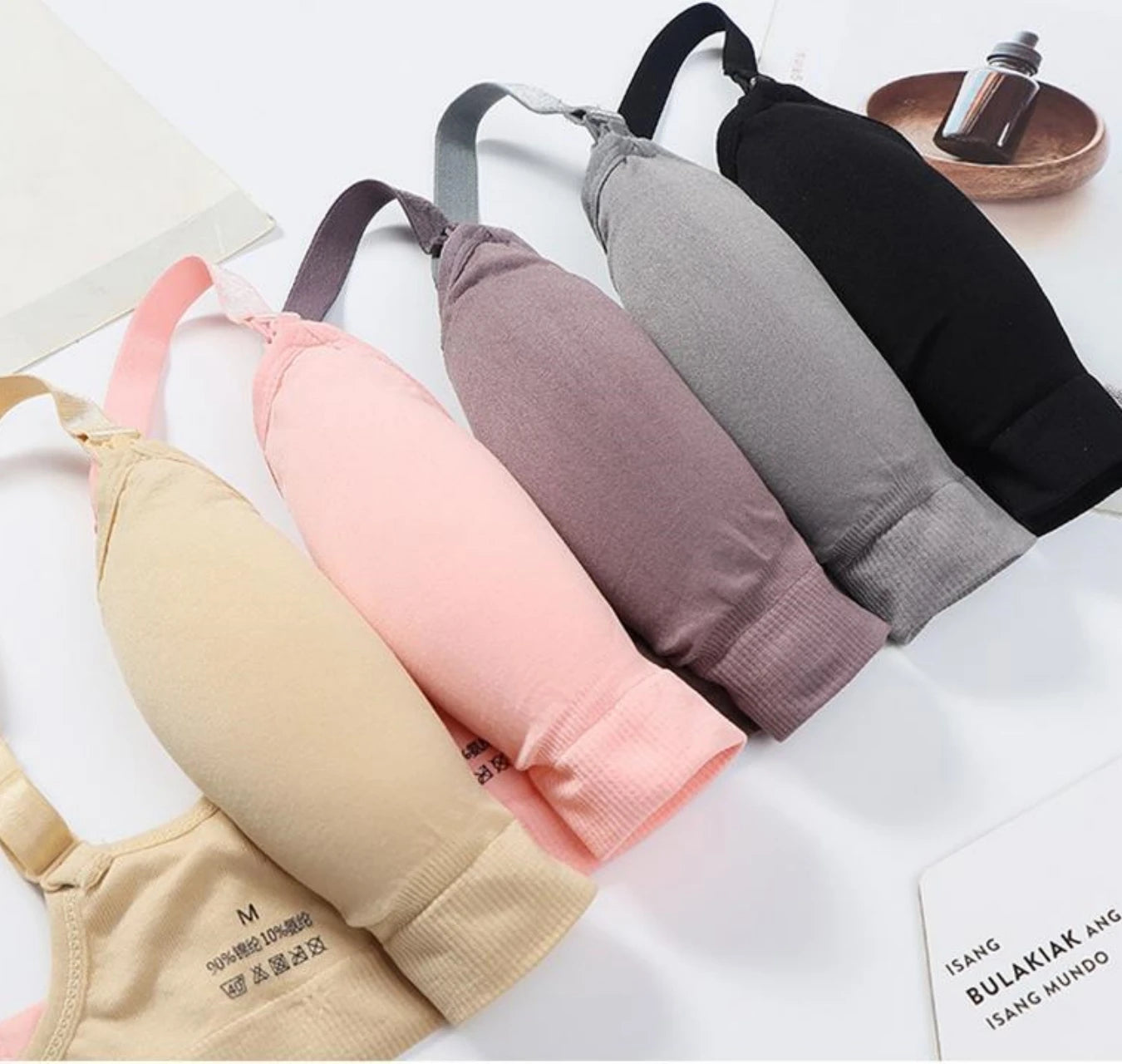 3pcs/Set High Quality Maternity Nursing Bras Cotton Breastfeeding