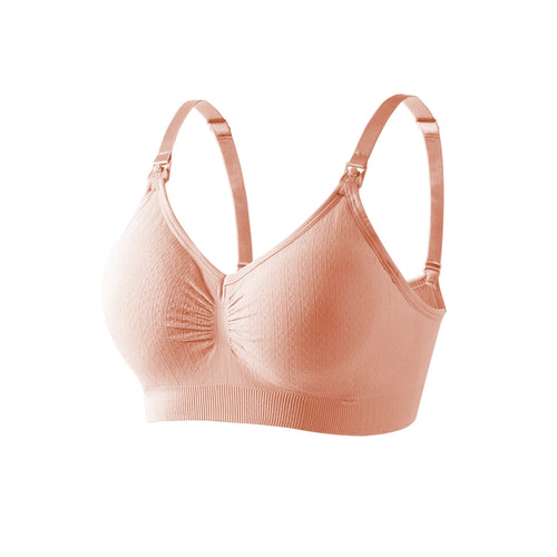 High Quality Single Handed Front Buckle Nursing Bra Breathable Women
